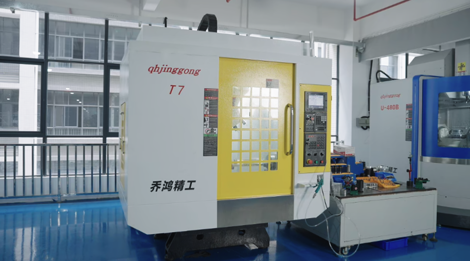 Yellow-door machining center
